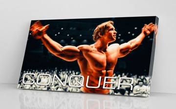 Картина Арнольд Шварценеггер холст 100x60см