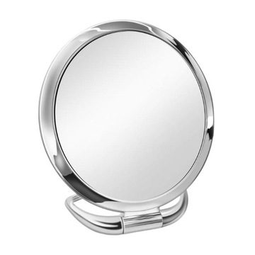 4xPor Travel напольное зеркало, круглое серебряное зеркало