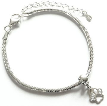 BRANSOLETKA DO CHARMS PANDOR S925 17-21 2,40+BEADS