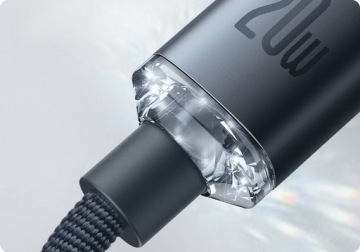 BASEUS КАБЕЛЬ USB-C - LIGHTNING КАБЕЛЬ ДЛЯ IPHONE БЫСТРАЯ ЗАРЯДКА PD 20W