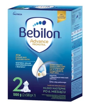 MLEKO BEBILON JUNIOR 2 z Pronutra-ADVANCE 1000g