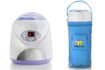 ЖК-ОБОГРЕВАТЕЛЬ ДЛЯ БУТЫЛОК + ТЕРМОСУМКА ДЛЯ АВТОМОБИЛЯ