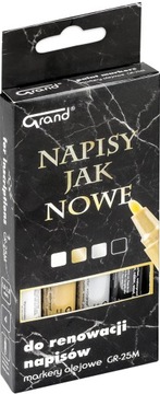 Marker olejowy GRAND do renowacji nagrobków 4 kol