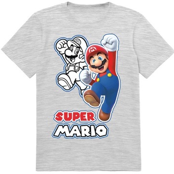 T-SHIRT KOSZULKA 140 SUPER MARIO JAKOŚĆ
