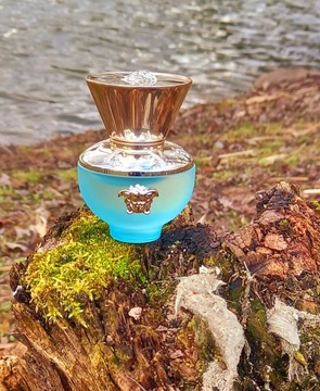 БУТЫЛКА VERSACE POUR FEMME DYLAN TURQUOISE EDT 100 МЛ + КРЫШКА
