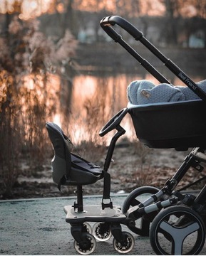 Удлинитель для коляски с сиденьем и рулем Universal 2in1 Easy X Rider V5