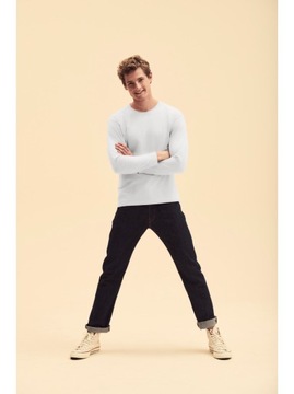 Футболка с длинными рукавами FRUIT of LOOM Черная M