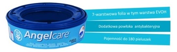 ANGELCARE WKŁADY do pojemnika na pieluchy WORKI 3szt.
