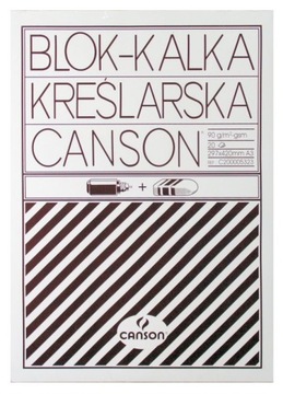 200005323 BLOK Kalka kreślarska A3 90g 20k CANSON