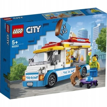 LEGO CITY 60253 FURGONETKA Z LODAMI 5+ NOWA