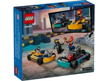 LEGO City 60400 Картинг и автогонщики