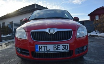 Skoda Fabia II Hatchback 1.4 i 16V 85KM 2007 Skoda Fabia 1.4 MPI Klima Tempomat Sprowadzony 160 Tys. KM Oplacony, zdjęcie 4