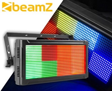 Профессиональный большой светодиодный стробоскоп DMX с RGB-подсветкой