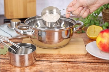 MIARKA KUCHENNA zestaw miarek pomiarowych kubków do pieczenia gotowania