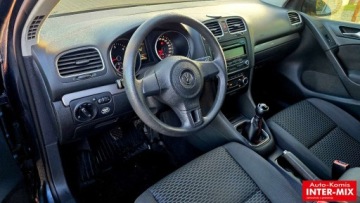 Volkswagen Golf VI Hatchback 5d 2.0 TDI 110KM 2009 Volkswagen Golf Zarejestrowany 2.0 Diesel 110KM, zdjęcie 19