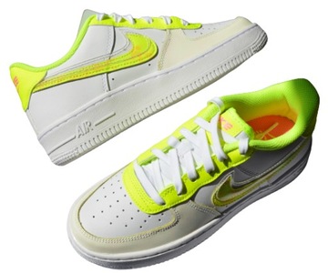 BUTY NIKE AIR FORCE 1 LV8 DV1680 100 BIAŁE roz. 39