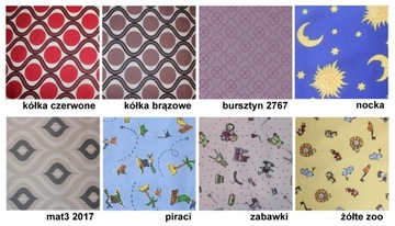 рулонные шторы в кассете, направляющие, цвета, узоры на заказ