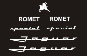 JAGUAR SPECIAL ROMET naklejki 146-2R RÓŻNE KOLORY