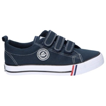 Niebieskie Tkanina Buty American Club r.36