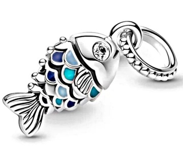 MD charms zawieszka ryba rybka fish WELON | S925