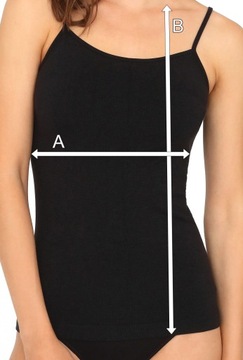 GATTA KOSZULKA CAMISOLE ramiączko mikrofibra r. S