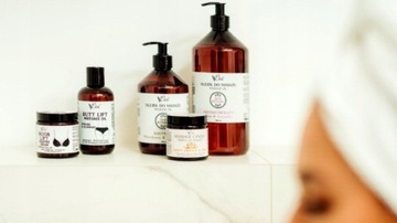 OLEJEK DO MASAŻU POMARAŃCZA&OLEJ Z PESTEK WINOGRON ENERGETYZUJĄCY 1L