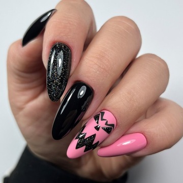 BOSKA NAILS 2x гибридный лак БЕЛЫЙ ЧЕРНЫЙ + БЕСПЛАТНО