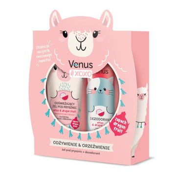 Zestaw Venus XOXO Żel pod prysznic + Dezodorant