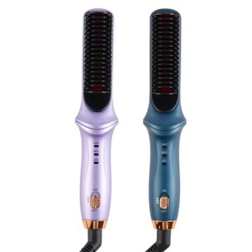 3-in-1 hot air comb multi-function automatic curling iron straightening