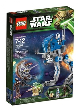 75002 Lego Star Wars AT-RT Yoda Wojny Klonów MISB 2013