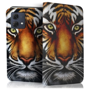 PREMIUM ETUI CASE POKROWIEC NA TELEFON ZAMYKANE DO MOTOROLA MOTO G84 5G