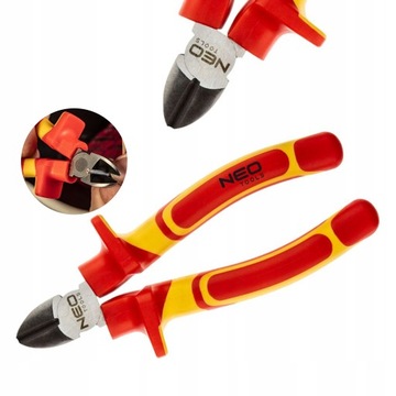 NEO TOOLS SZCZYPCE BOCZNE DLA ELEKTRYKA 160MM 1000V POLEROWANE CrV 01-226