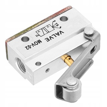 MOV-02 G1/8 GWINT DŹWIGNIA ROLKI PNEUMATYCZNY