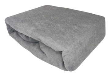 Prześcieradło frotte z gumka 160x200 Grube PREMIUM