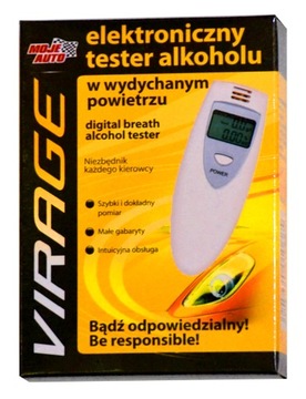 MOJE AUTO - ELEKTRONICZNY TESTER ALKOHOLU ALKOMAT
