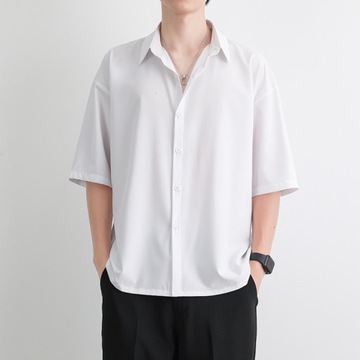 Moda męska Koszule Cienki Klasyczny Retro B510-415