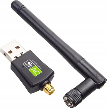 Karta Sieciowa Adapter WIFI USB 600Mbps 5G Antena