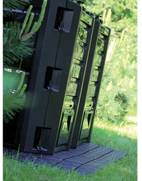 Компостер Prosperplast Compogreen IKSM800C 800 л, черный