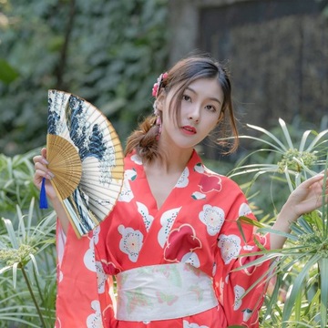 Японская китайская сложенная сложенная вахни с ручкой декоративное украшение