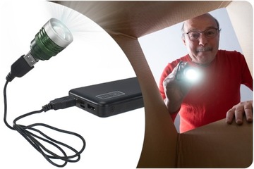 МАЛЕНЬКИЙ МОЩНЫЙ МИНИ-СВЕТОДИОДНЫЙ ФОНАРИК COB ZOOM ТУРИСТИЧЕСКИЙ КАРМАННЫЙ USB-ЛАМПА