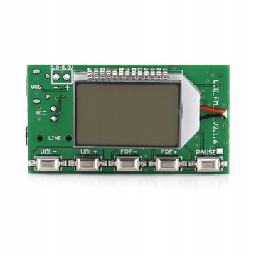 RADIO NADAJNIKA FM DSP PLL MODUŁ CYFROWE STEREO DIY 87-108MHz