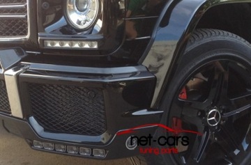 ZDERZAK DOKLADKA LED MERCEDES G W463 W461 G65 AMG
