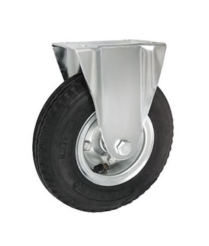 KOŁO KÓŁKO POMPOWANE STAŁE fi 225 mm WÓZKA 100kg