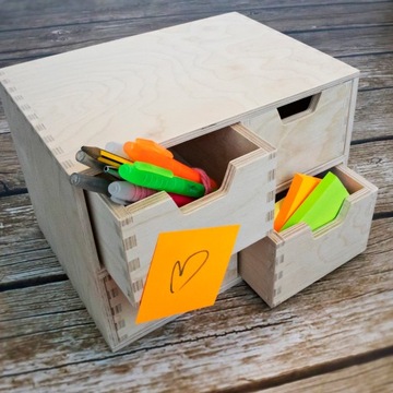 Деревянный комод Creative Deco Mini с 4 ящиками