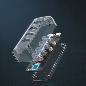 ORICO F4U U3 USB3.0 Type A/M — USB3.0 Micro B/M 5