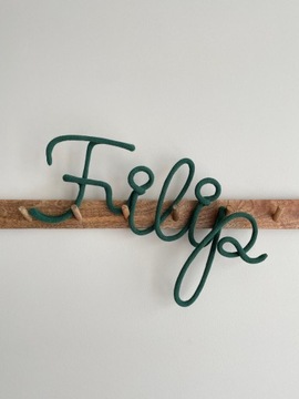 Любая именной надпись для детской комнаты, 5 букв.