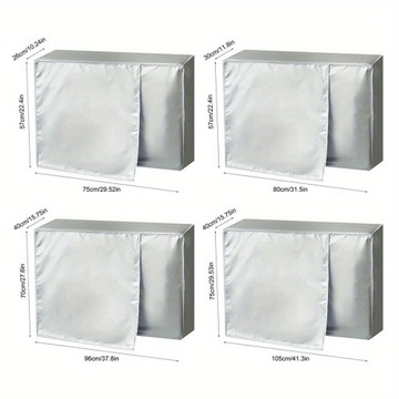 1 шт. крышка наружного кондиционера 80x30x57 см