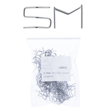 СКОБЫ ПЛАСТИКОВЫЕ СВАРОЧНЫЕ 8 ВИДОВ 800 ШТ.