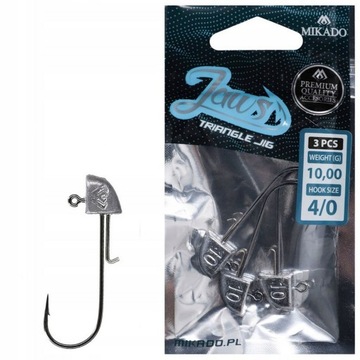 Główka trójkątna Jaws Mikado Jig 4/6g BN