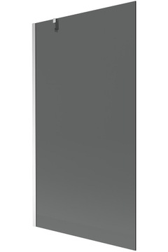 MEXEN NEXT PARAWAN NAWANNOWY 1 - SKRZYDŁOWY FIX 100 CM GRAFIT CHROM